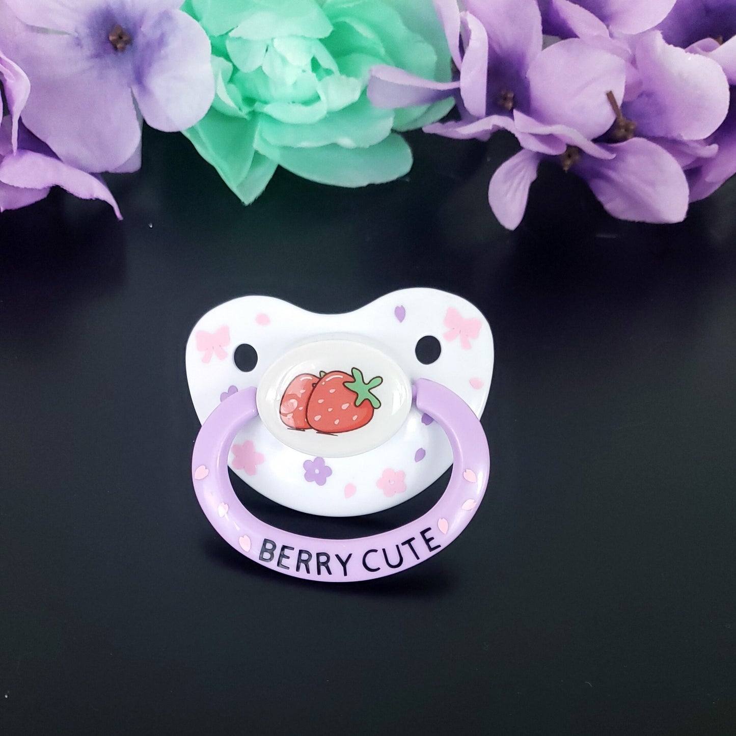 Strawberry Adult Pacifier