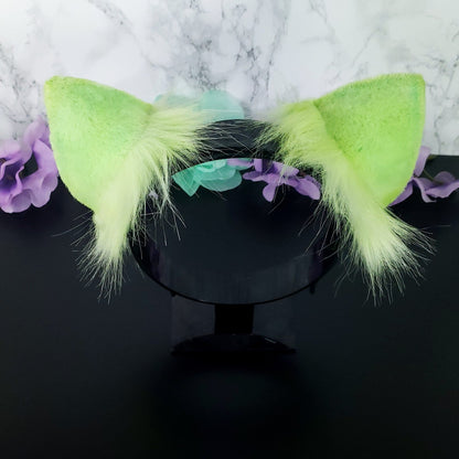 Green Cosplay Ears