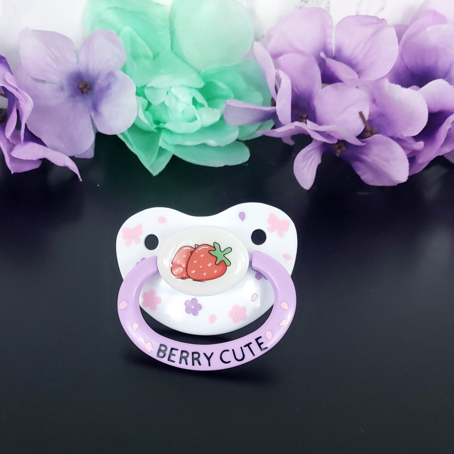 Strawberry Adult Pacifier