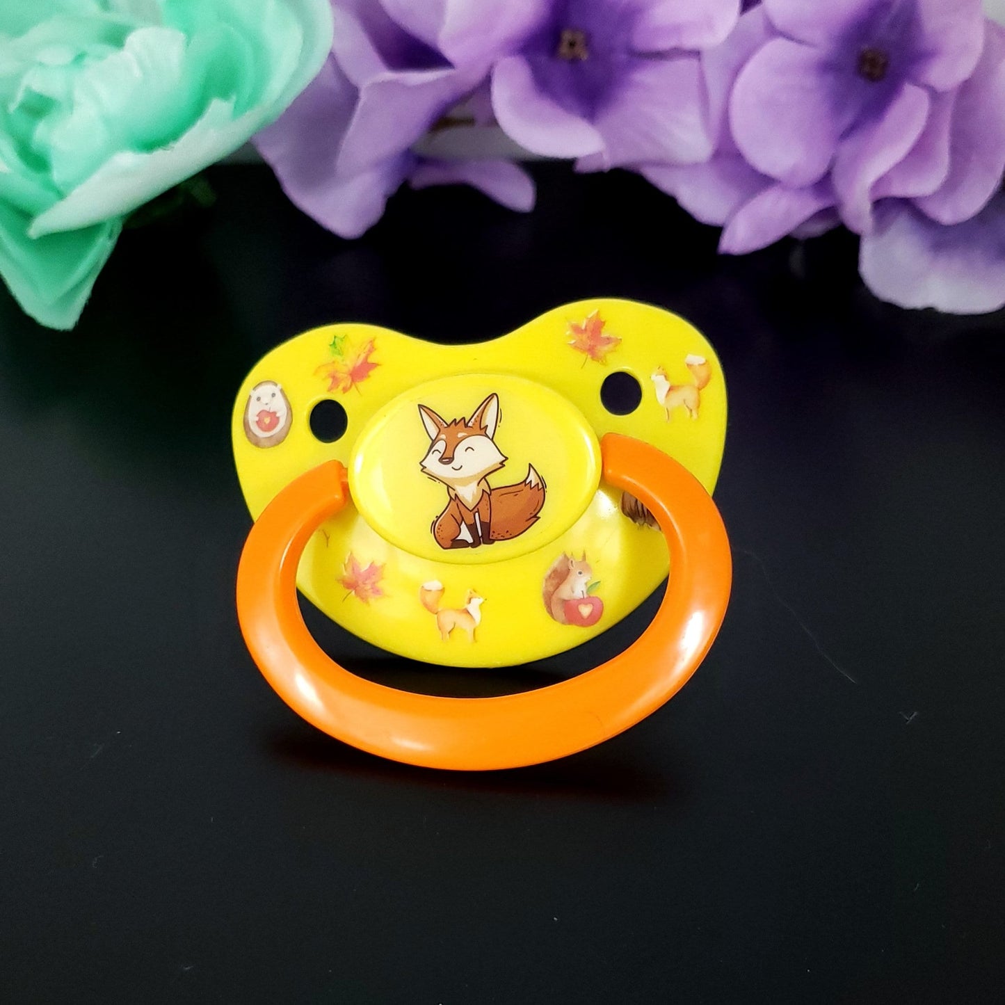 Deco Adult Pacifier - Autumn Fox