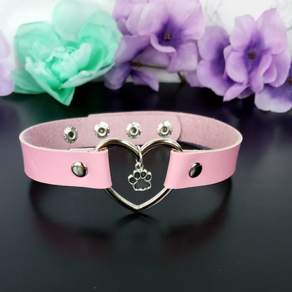 Kitten Pet Play Choker Collar