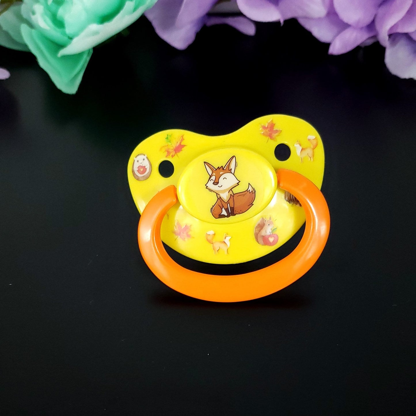 Deco Adult Pacifier - Autumn Fox