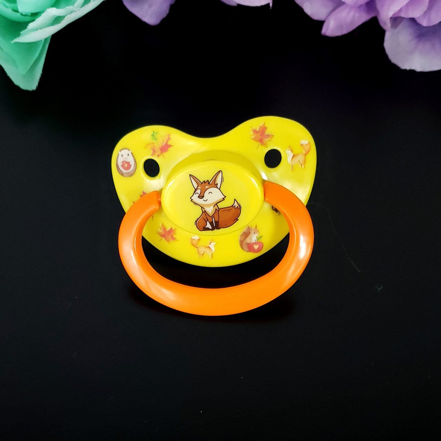 Deco Adult Pacifier - Autumn Fox