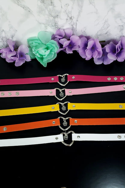 Kitten Pet Play Choker Collar