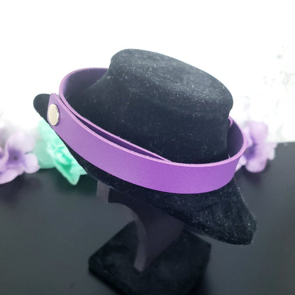 Purple Cat Choker Collar