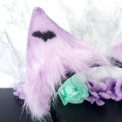 Purple Bat Pet Play Animal Ears