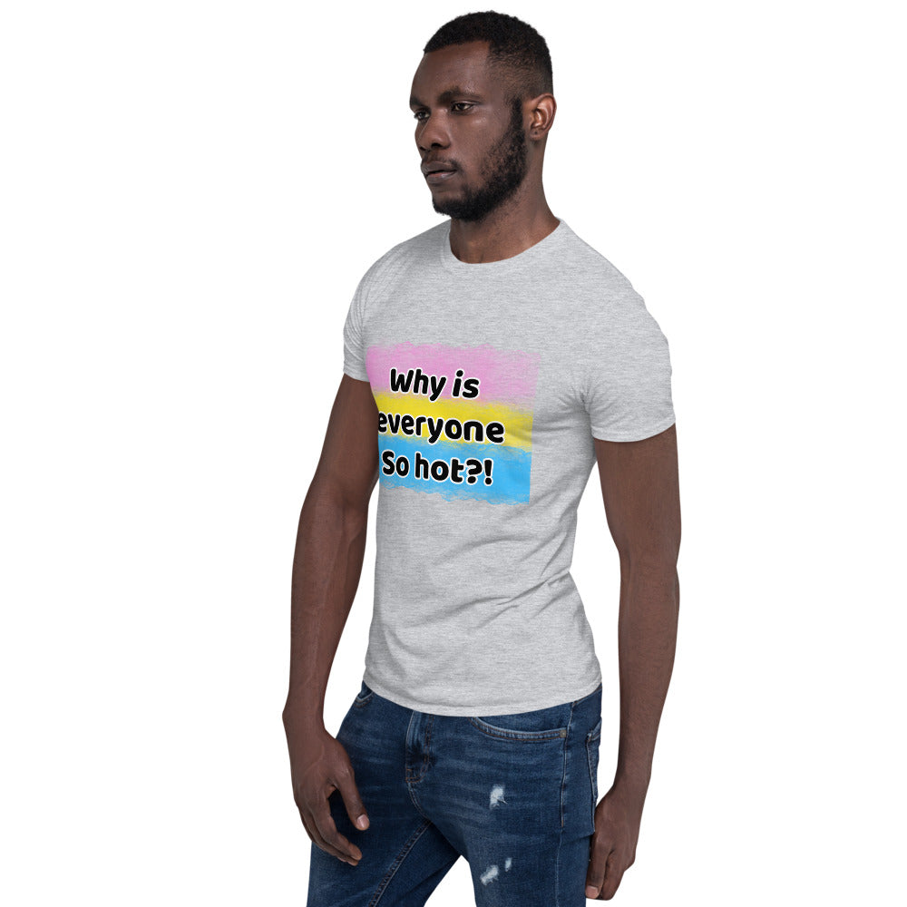 Pansexual Pride Short-Sleeve Unisex T-Shirt | Vixen's Hidden Desires