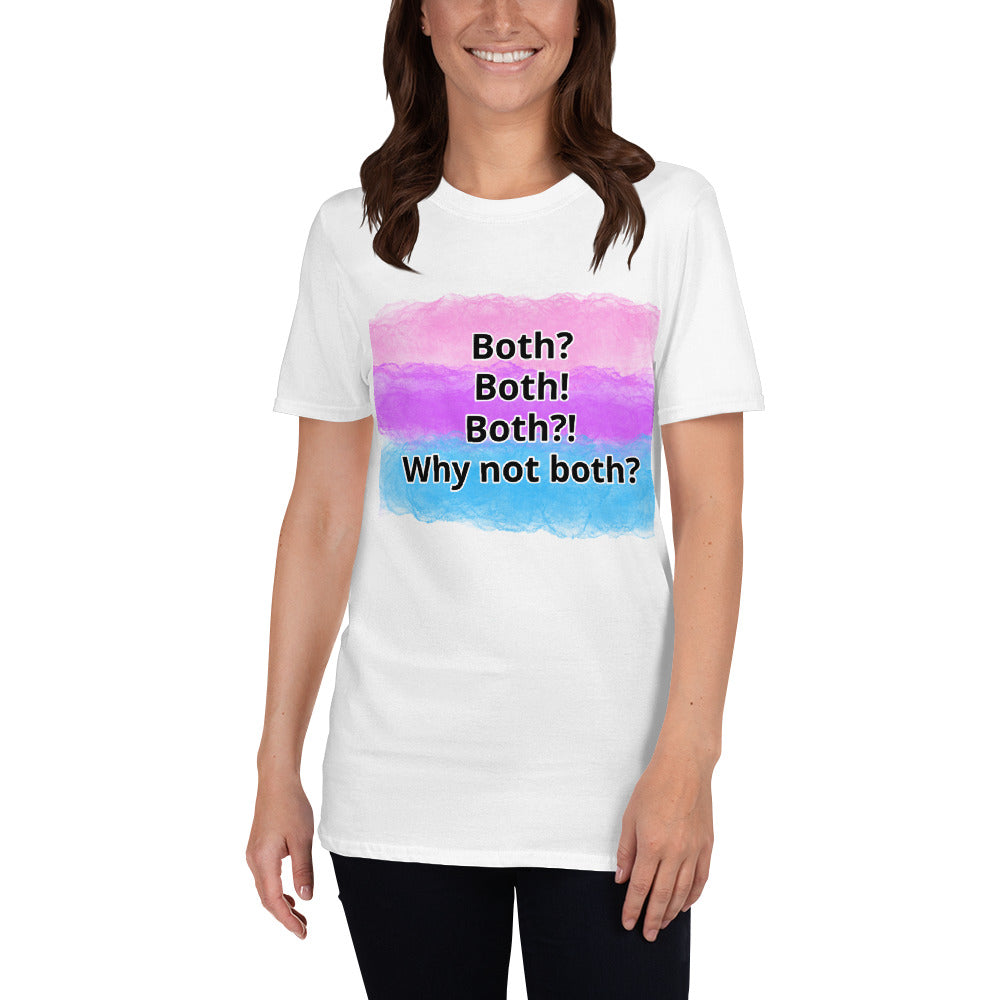 Both? Bisexual Pride Short-Sleeve Unisex T-Shirt | Vixen's Hidden Desires