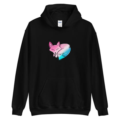 Trans Pride Fox, Galaxy Fox Unisex Hoodie | Vixen's Hidden Desires