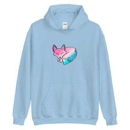 Trans Pride Fox, Galaxy Fox Unisex Hoodie | Vixen's Hidden Desires