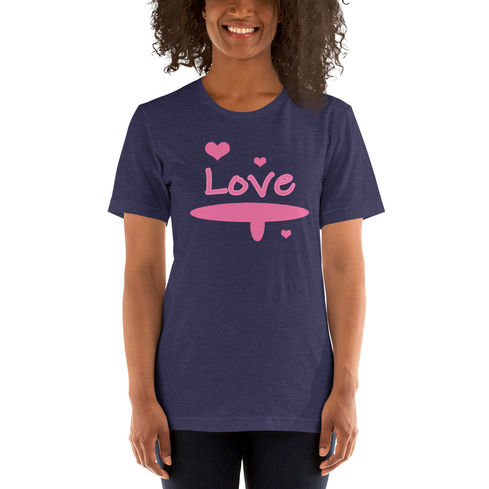 Love Short-Sleeve Unisex T-Shirt | Vixen's Hidden Desires