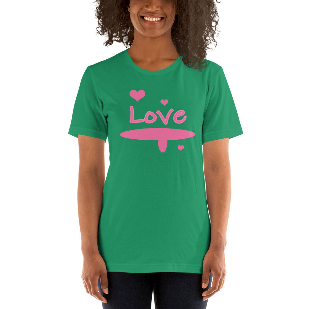 Love Short-Sleeve Unisex T-Shirt | Vixen's Hidden Desires