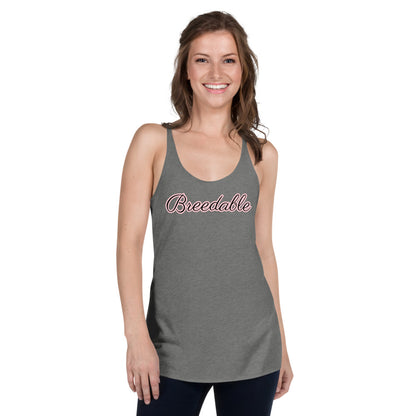 Breedable Women's Racerback Tank | Vixen's Hidden Desires