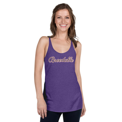 Breedable Women's Racerback Tank | Vixen's Hidden Desires