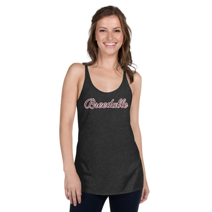 Breedable Women's Racerback Tank | Vixen's Hidden Desires