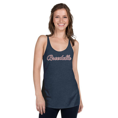 Breedable Women's Racerback Tank | Vixen's Hidden Desires